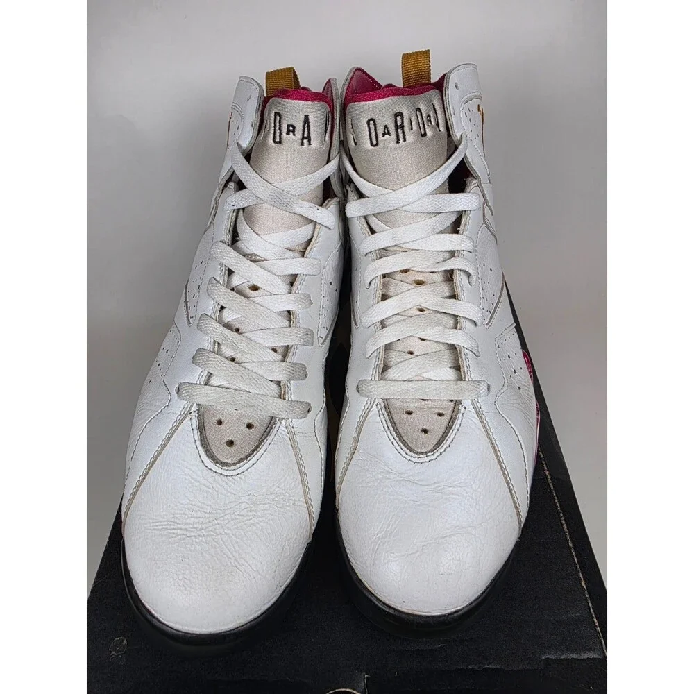 2006 Air Jordan 7 Cardinal Size 11 No OG Box USED 304775-101 LN3